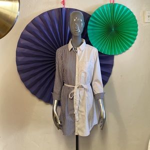 Ripe Shirt Dress / Tunic, Open Back, S